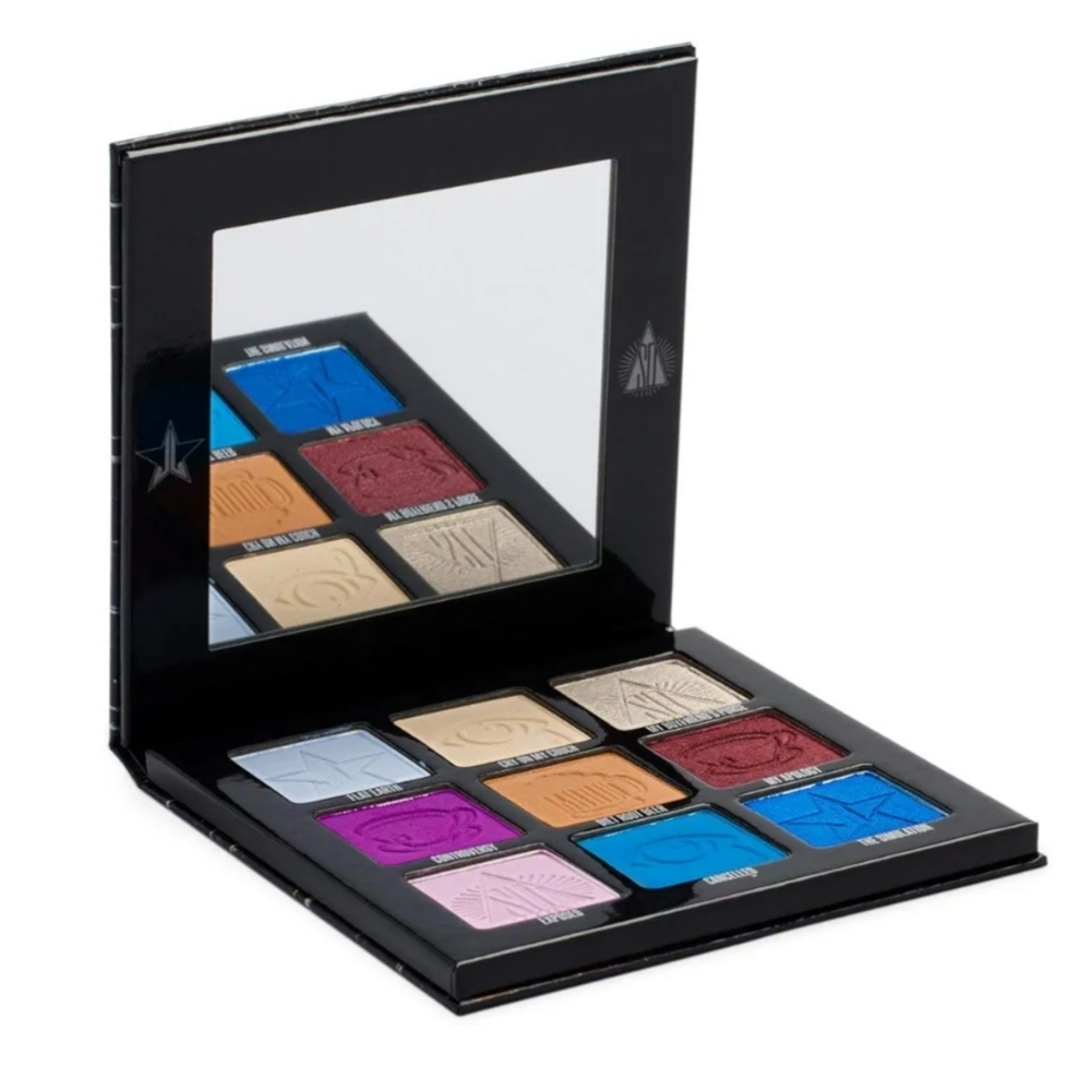 Jeffree Star Vibrant Eyeshadow Palette - Blue, Purple, Tan